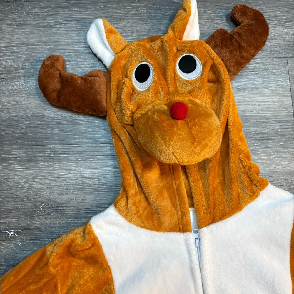 Reindeer Plush Costume Onesie